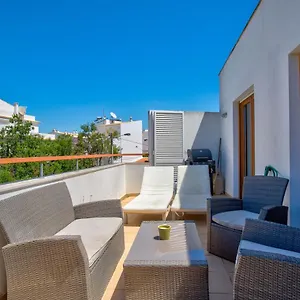 Rooftop Pool Two Bedroom In Apartment Alvor